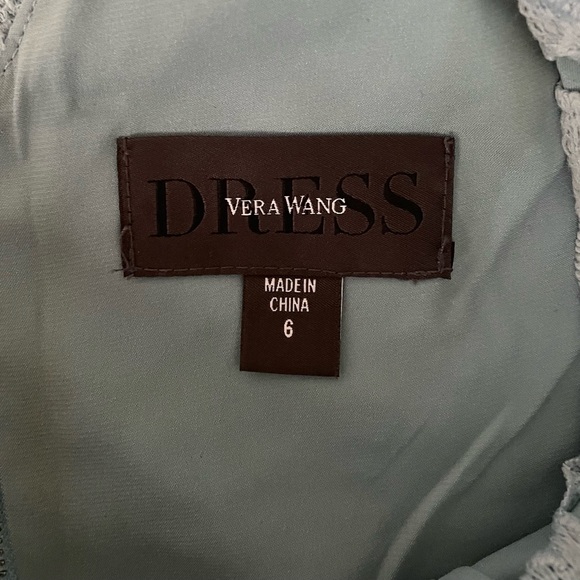 Full length Vera Wang light blue dress (size 6) - Picture 5 of 5